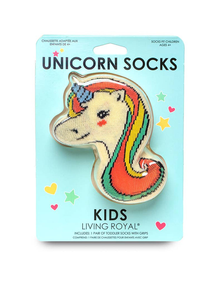 Crew Socks - Kids - Unicorn - "Stay Magical"