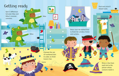 Wipe-Clean Halloween Activities | Usborne