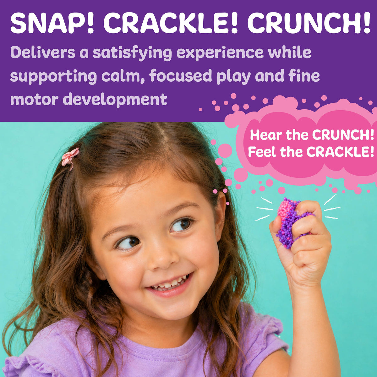 Sensory Surprise Squishy Foam Bucket | Unicorn Charms