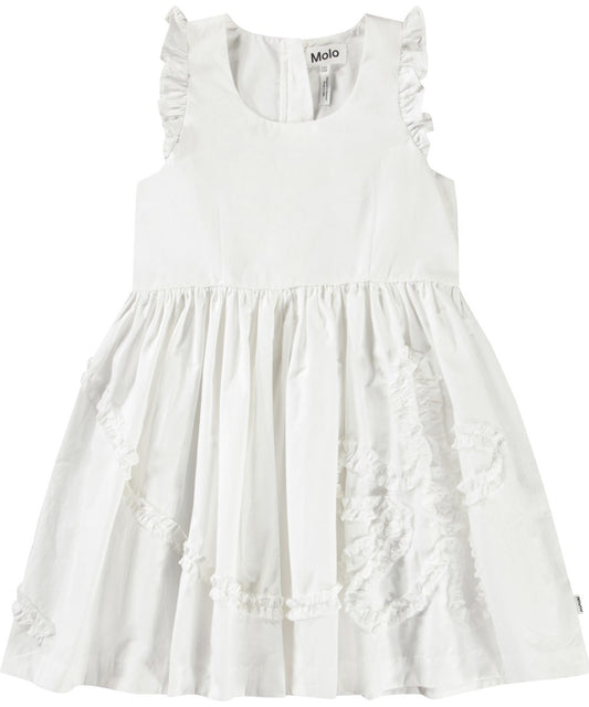 Cortney Dress | Crisp White