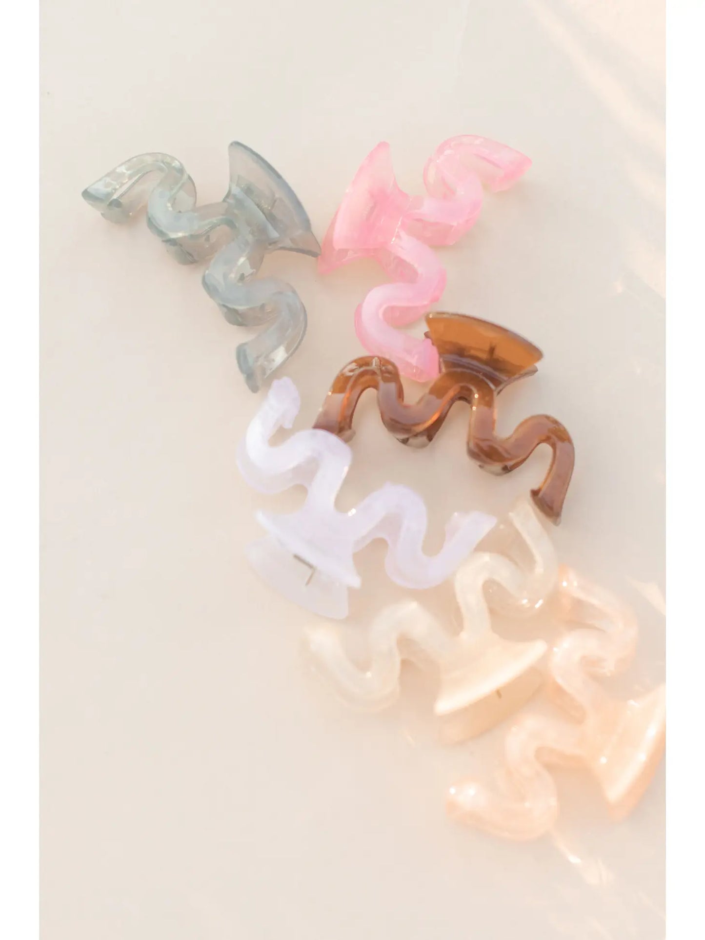 Wavy Candy Claw Clip | Assorted
