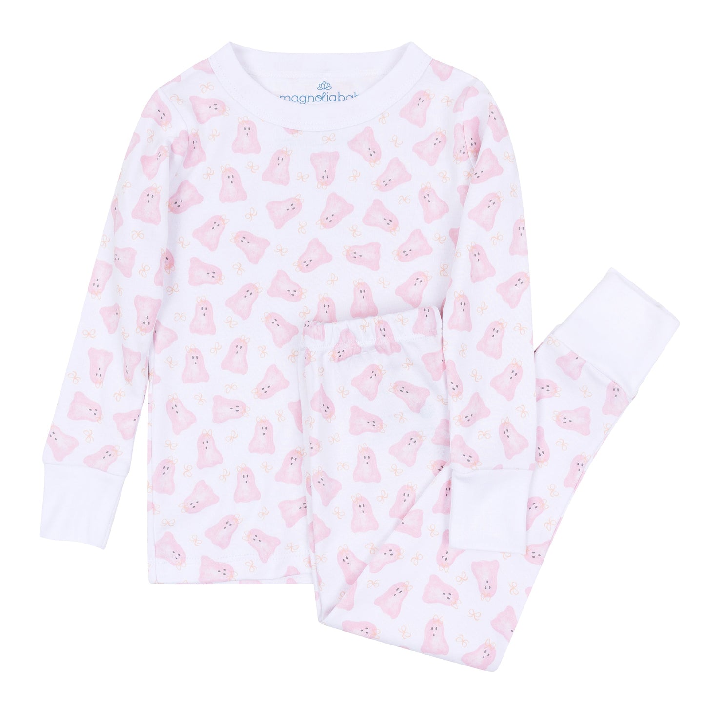 Baby Boo Long Pajamas | Pink