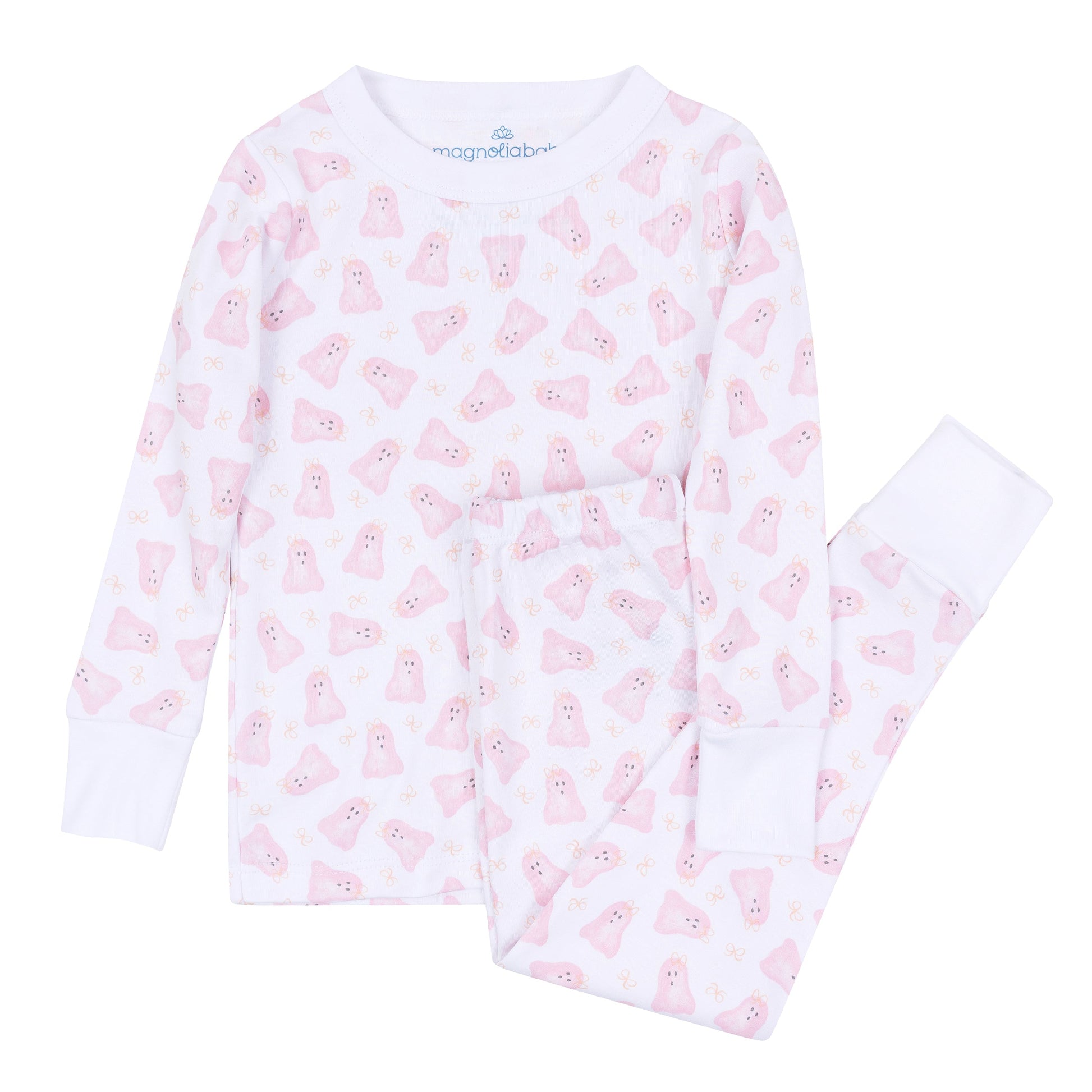 Baby Boo Long Pajamas | Pink