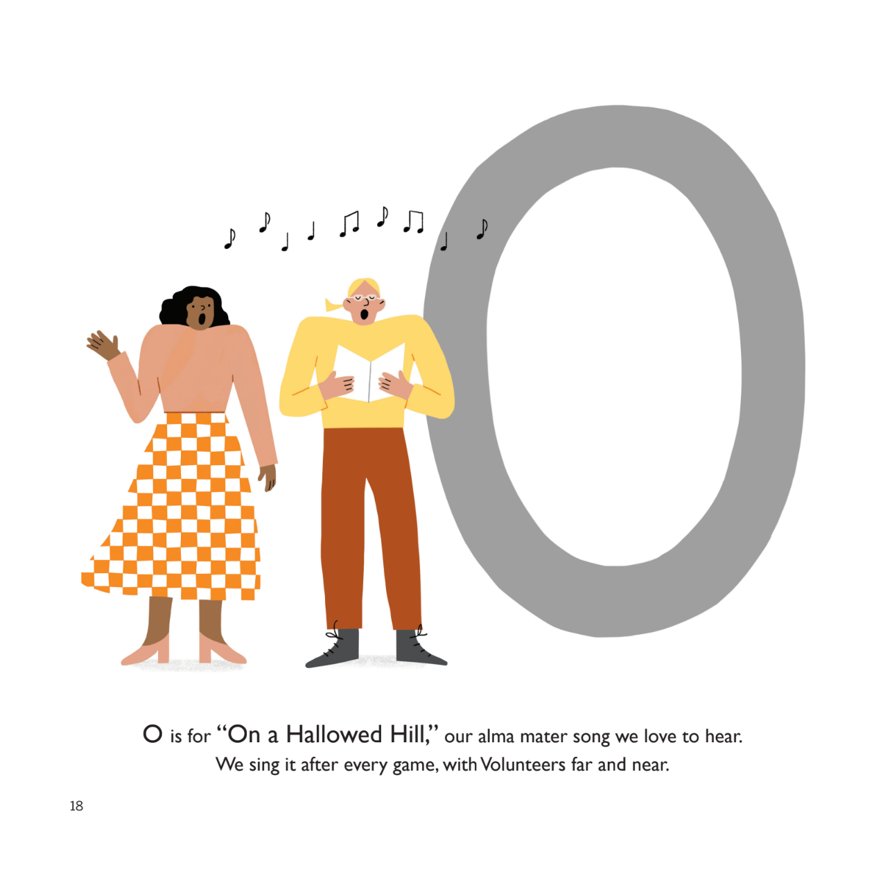 University of Tennessee A to Z Children's Book | Volunteers