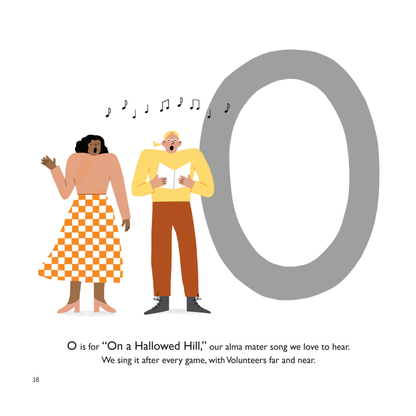 University of Tennessee A to Z Children's Book | Volunteers