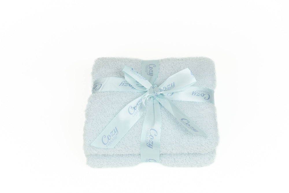Cozy Baby Receiving Blanket | Blue