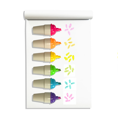 Sweet Scoops Neon Highlighters | Strawberry Scented