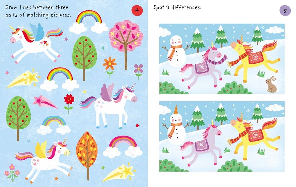 Little Children's Unicorns Pad | Usborne