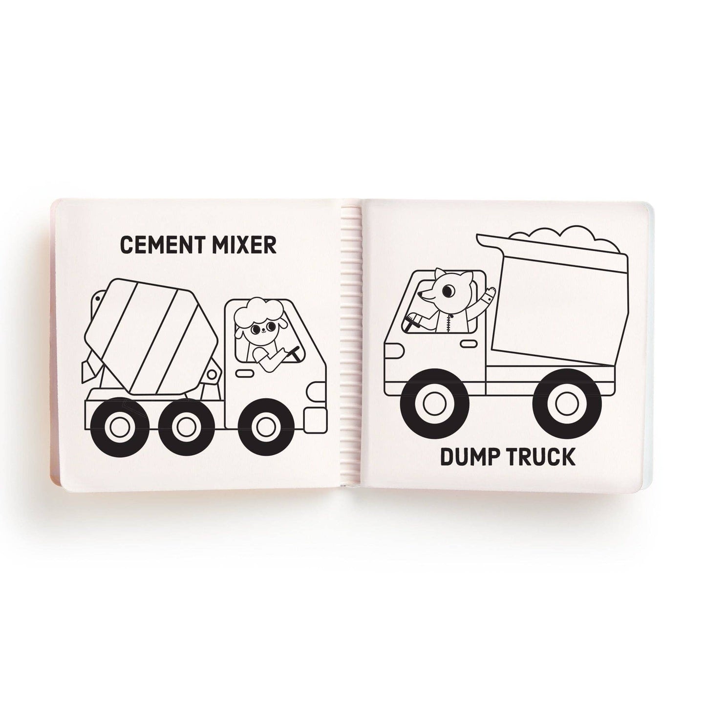Things That Go Color Magic Bath Book Set