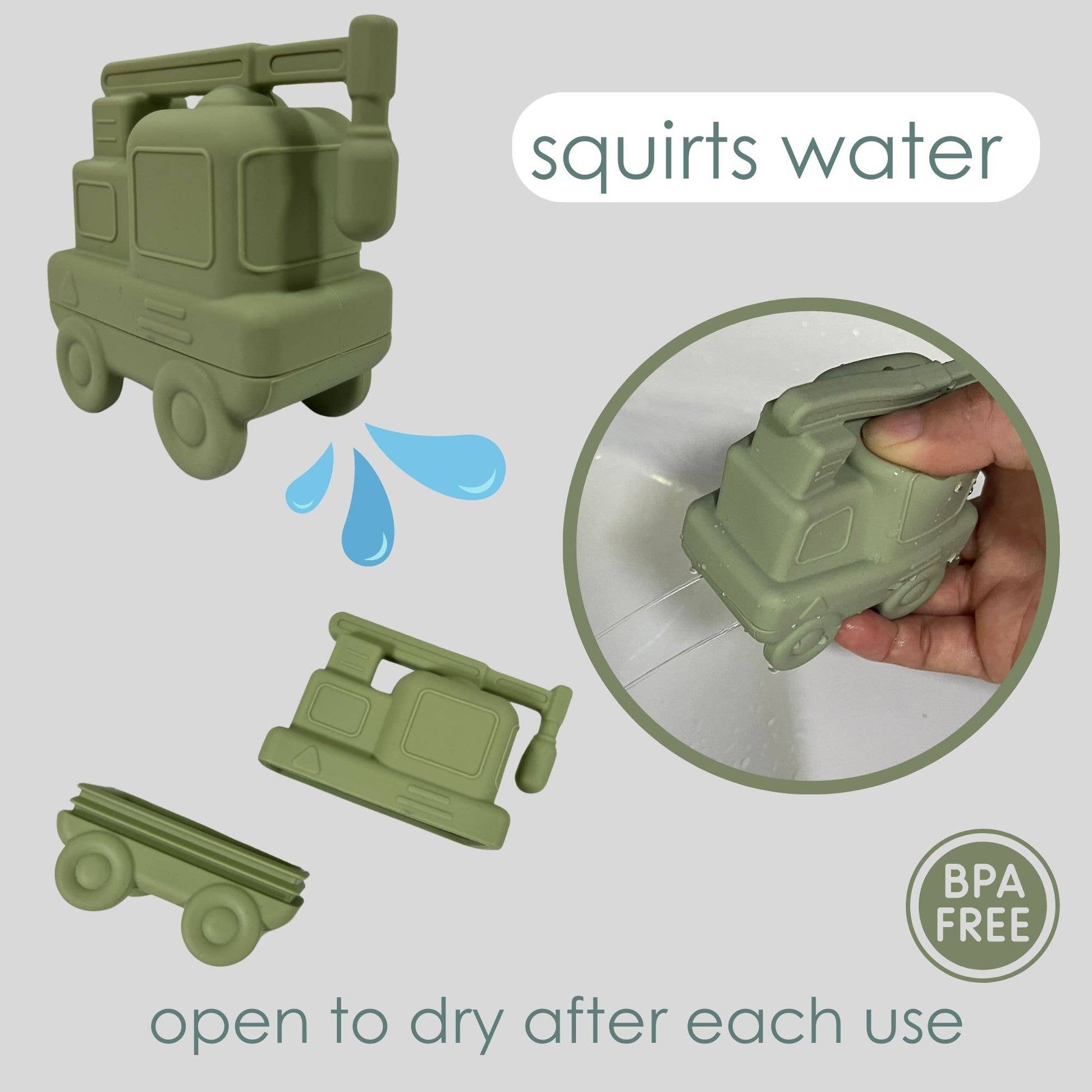 Silicone 3pc Water Set | Construction