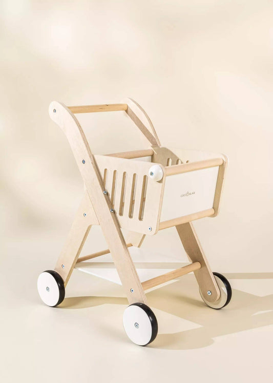 Wooden Shopping Cart | Foam