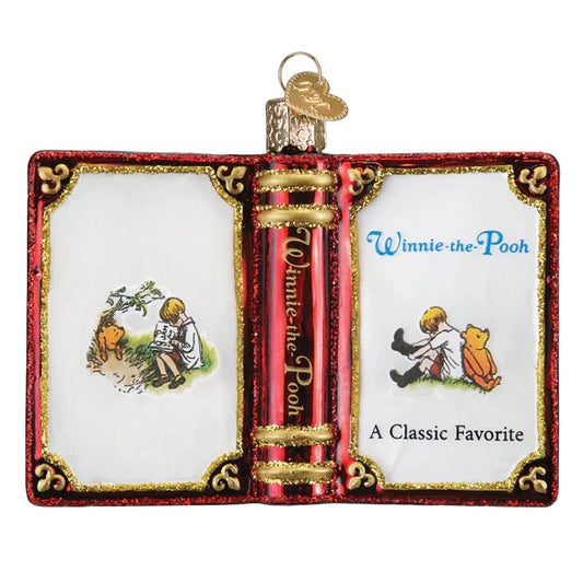 Winnie-The-Pooh Book Ornament