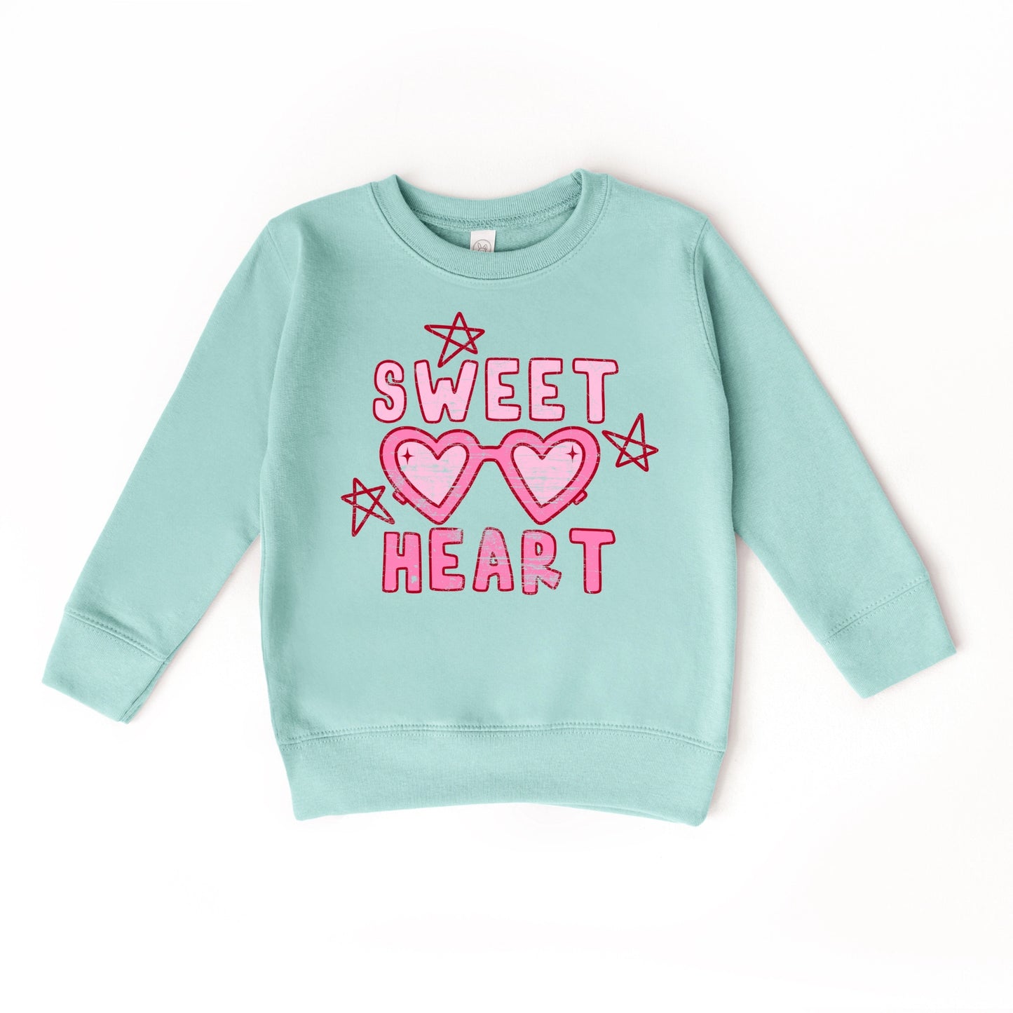 Sweet Heart Sweatshirt | Teal