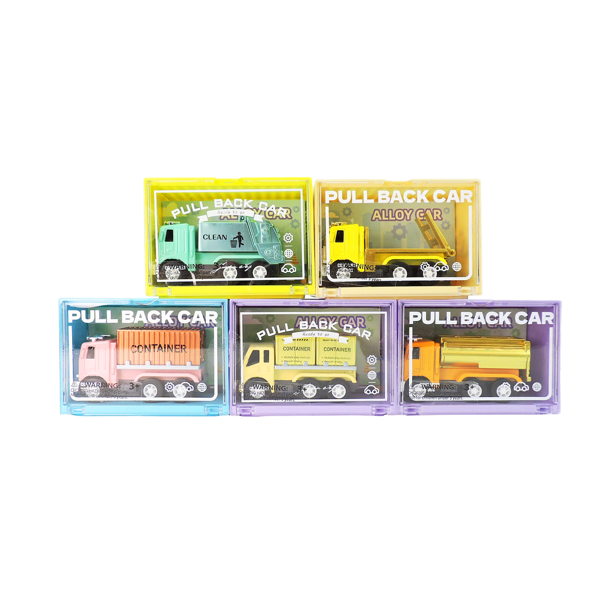 Rollin' Large Diecast Pull-Back Truck