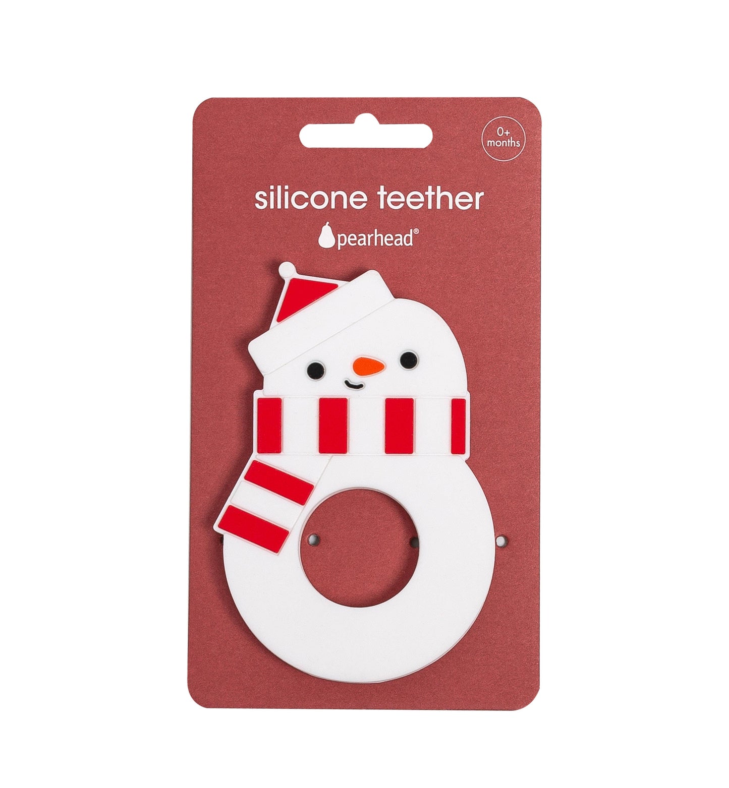 Silicone Christmas Teether | Holiday Snowman