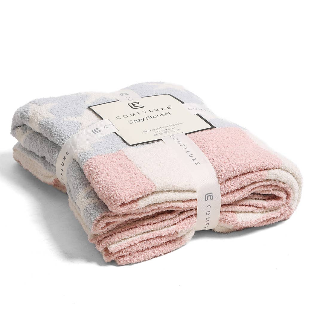 American Flag Design Cozy Soft Throw Blanket