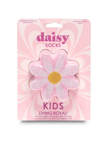 3D Packaged Kids Crew Socks | Daisy Flower