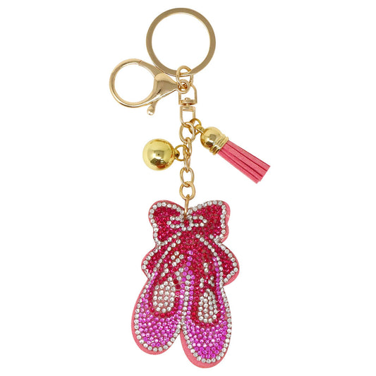 Ballerina Jeweled Bag Charm