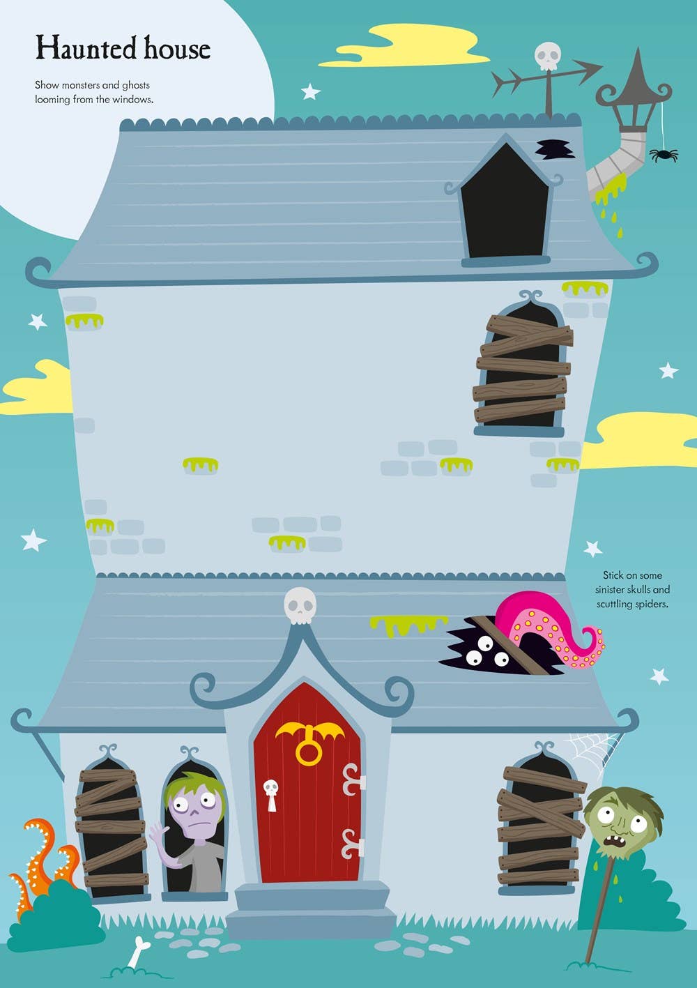 Little First Stickers Halloween | Usborne