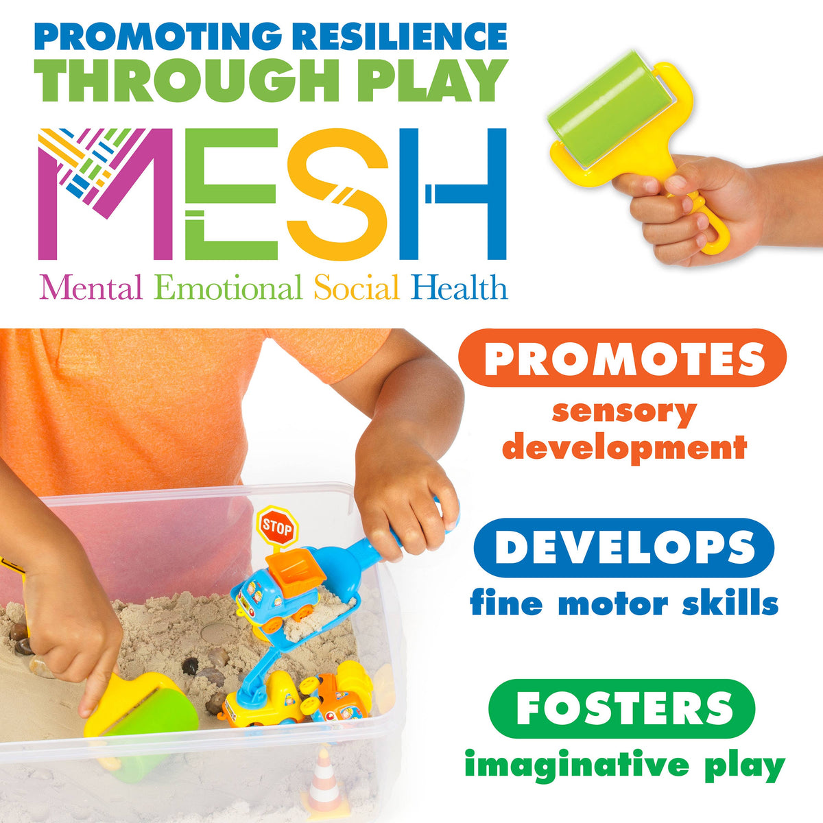 Sensory Bin | Construction Zone Activity