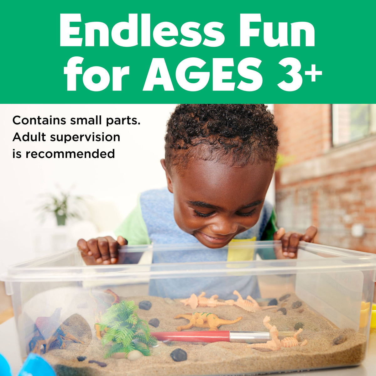 Sensory Bin | Dinosaur Dig