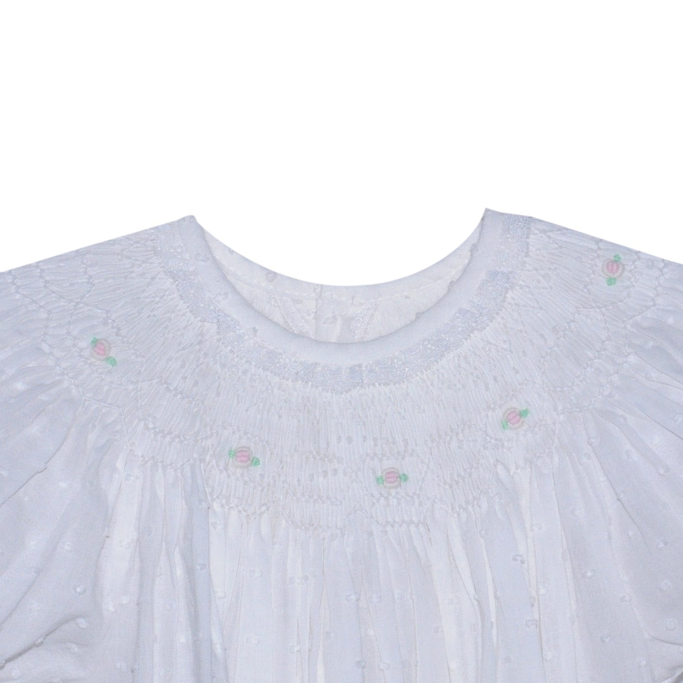 White Anna Lane Bishop Dress