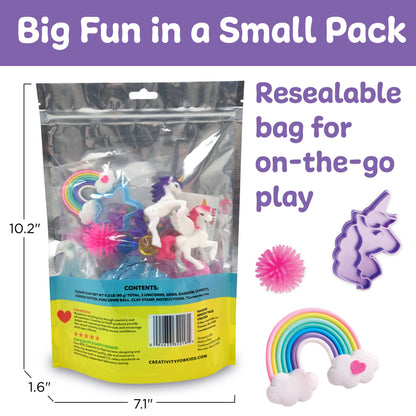Sensory Pack On the Go Play Set | Unicorn