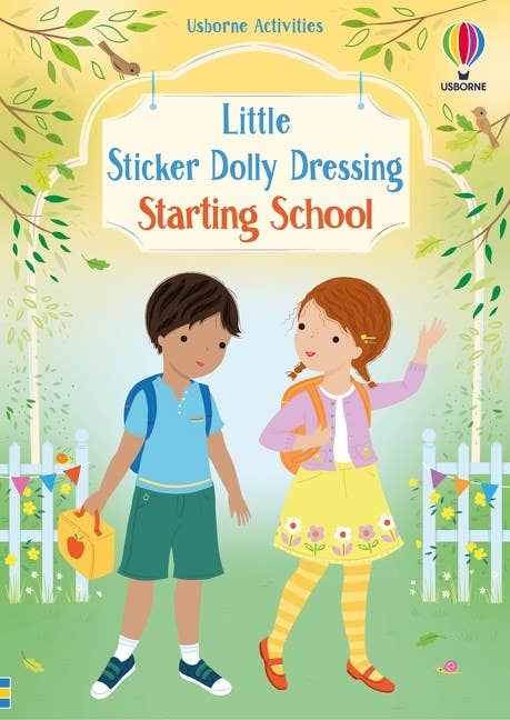 Little Sticker Dolly Dressing Starting School | Usborne