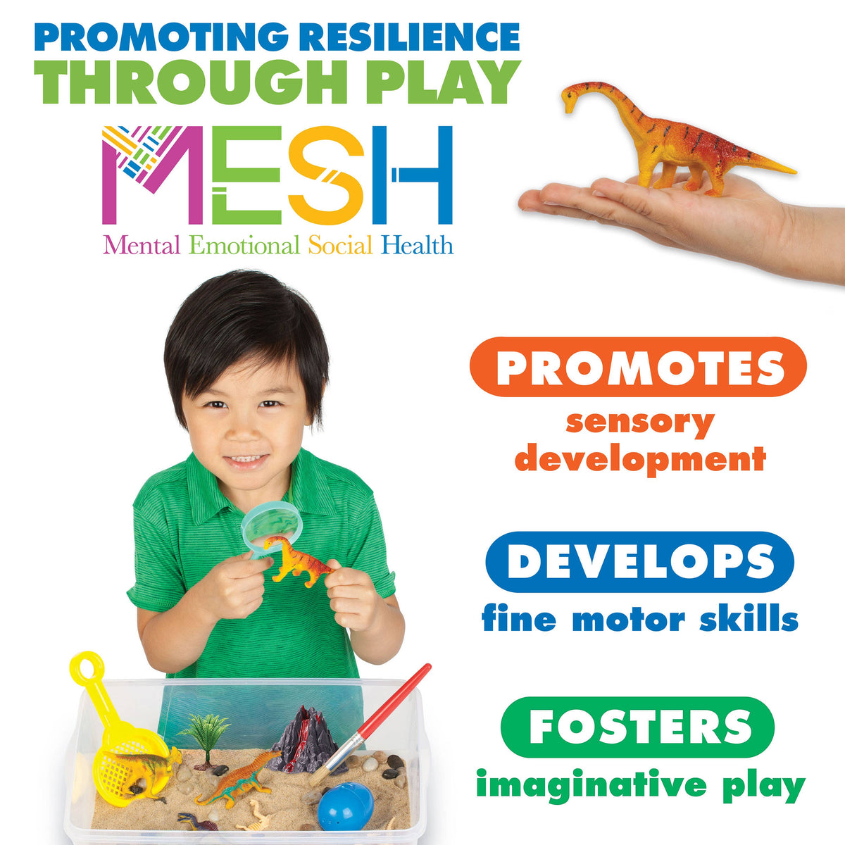 Sensory Bin | Dinosaur Dig