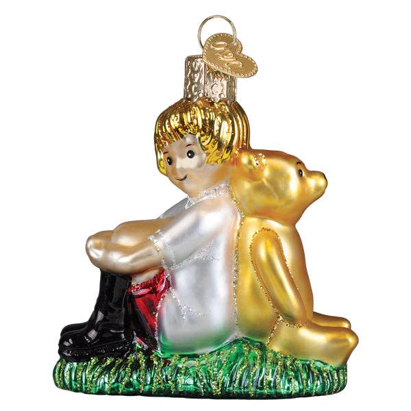 Winnie And Christopher Robin Ornament
