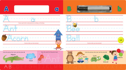 ABCs Write-On and Wipe-Off : Learn How to Write the Alphabet