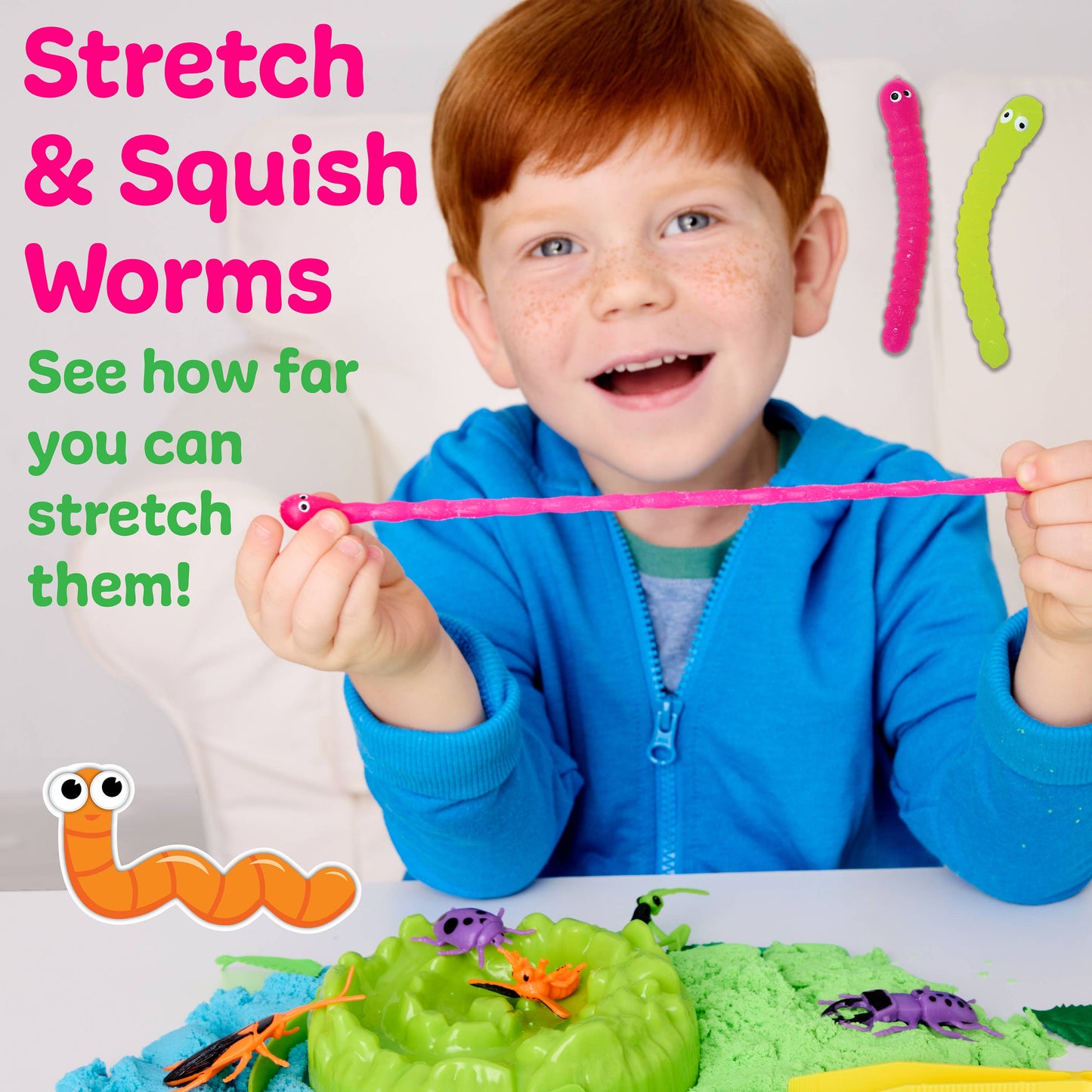 Sensory Adventure Neon Bugs Bucket