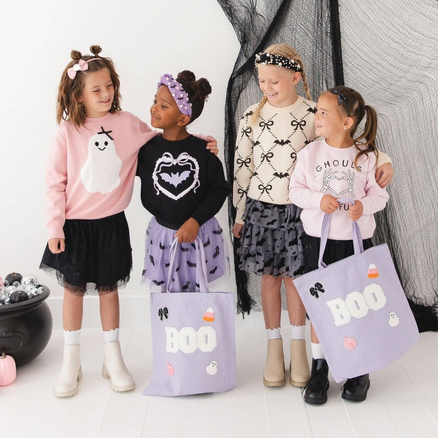 Bat Halloween Gemstone Headband