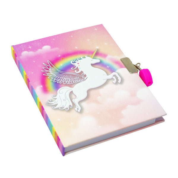 Unicorn Dreamer Strawberry Scented Lockable Diary