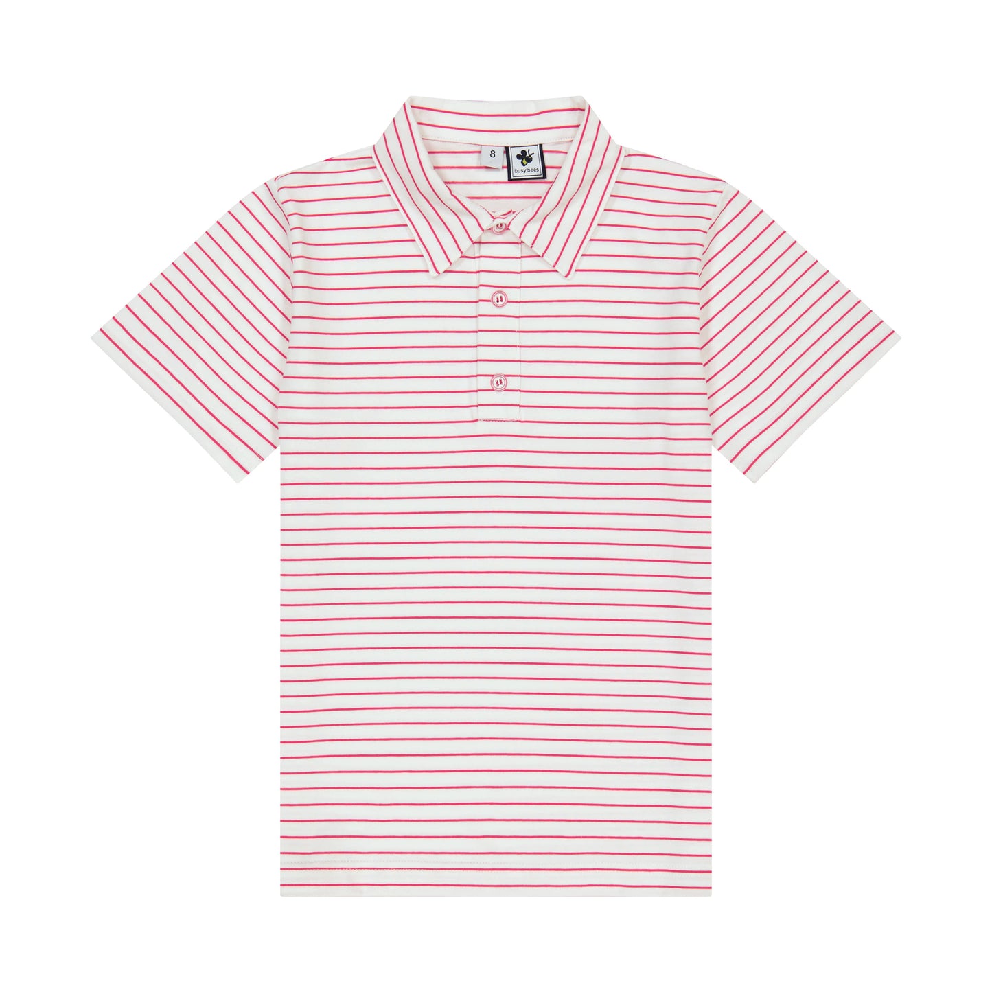 Red Stripe Polo