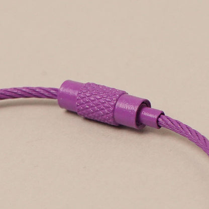 Happy Face Flower Color Tassel Keychain | Fuschsia