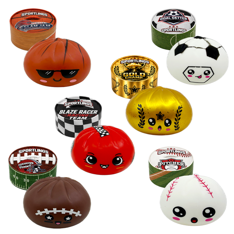 Fun Doh Sports Dumpling Squishy | Assorted