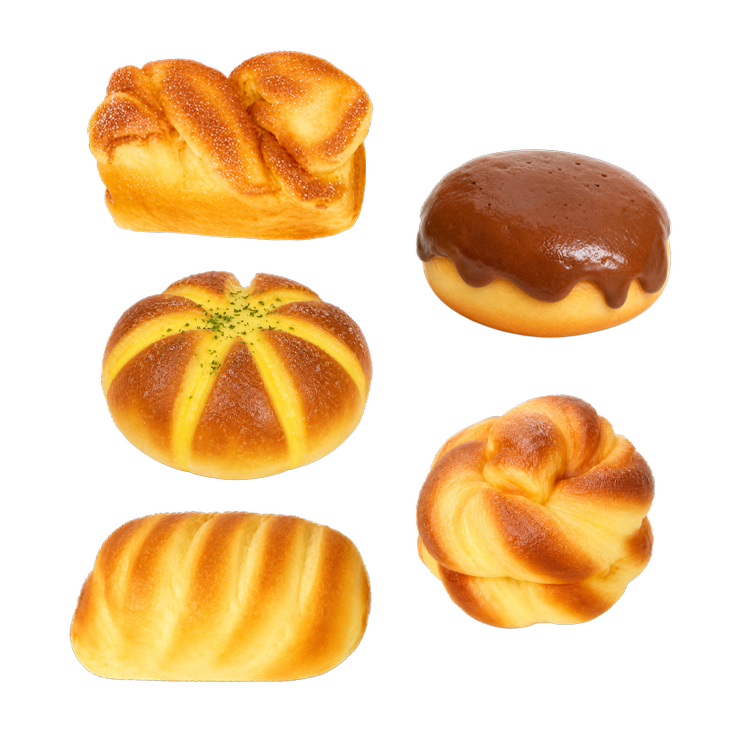 Bakery Slow Rise Squishy Bread Variety