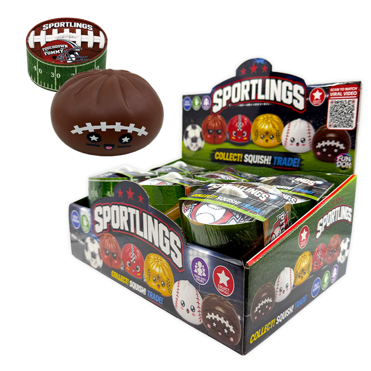 Fun Doh Sports Dumpling Squishy | Assorted