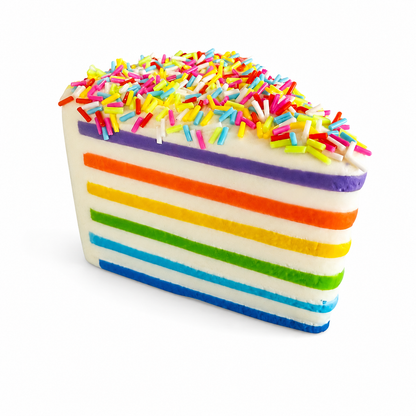 Rainbow Cake Squishy Rainbow Sprinkles