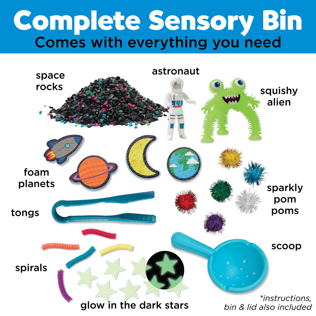 Sensory Bin | Outer Space