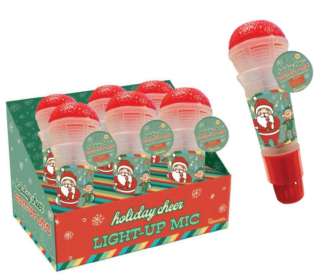 Holiday Cheer Light-Up Mic