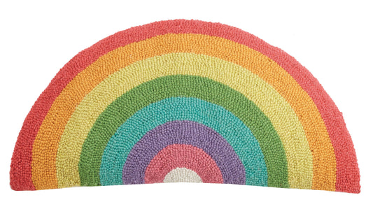 Rainbow Shaped Hook Pillow