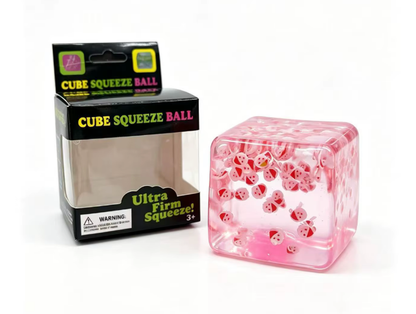 Sugarplum Sparkle Holiday Cube Squishy