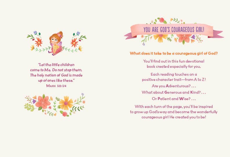 A to Z Devotions for Courageous Girls