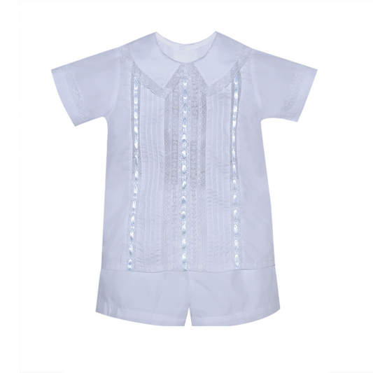 White Isaac Short Set