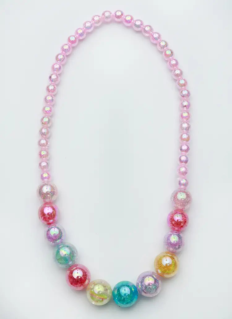 Watercolor Necklace | Pink