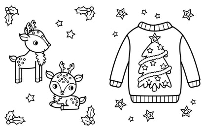 My Busy Christmas Coloring Book
