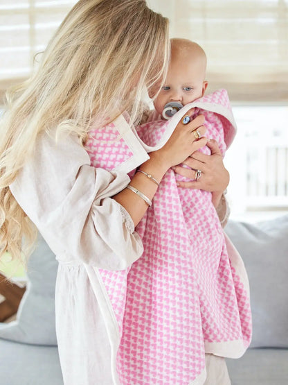 All my Heart Bubblegum Blanket | Mini