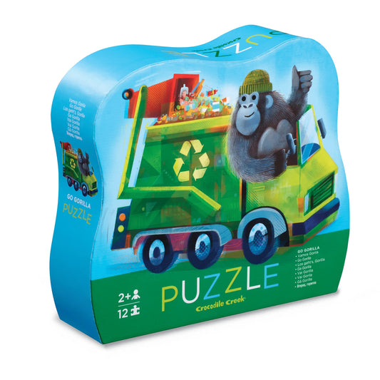 12-pc Mini Puzzle | Go Gorilla